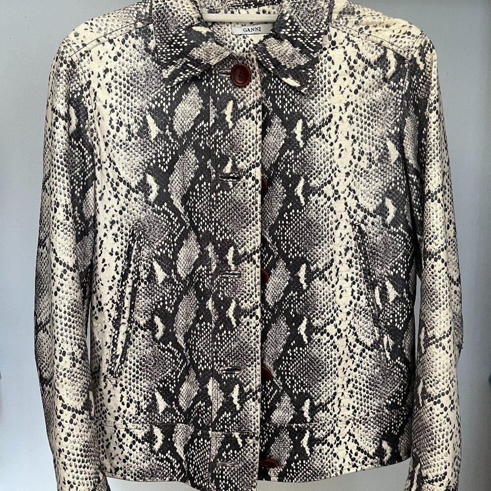 COUTURE GANNI LEATHER JACKET